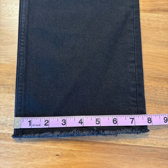 Everlane The Way High Jean Black Denim Size 24 - Picture 12 of 13